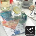 POUCH A4 216x303mm (x100) MATE 125mic