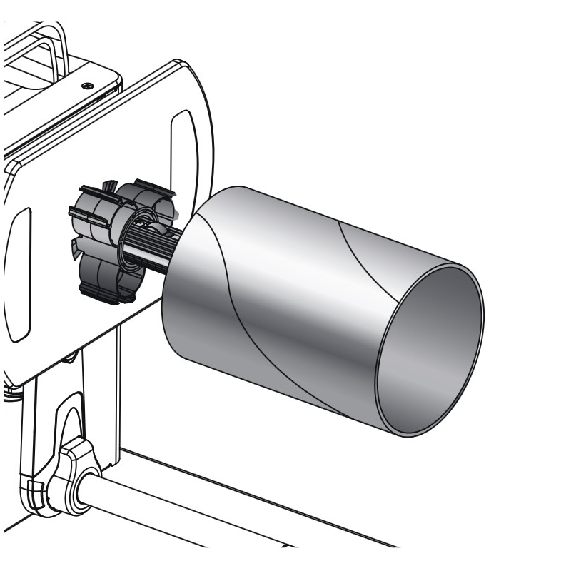 ADAPTADOR 3" PARA REBOBINARDOR GoDEX T-10 Y T-20