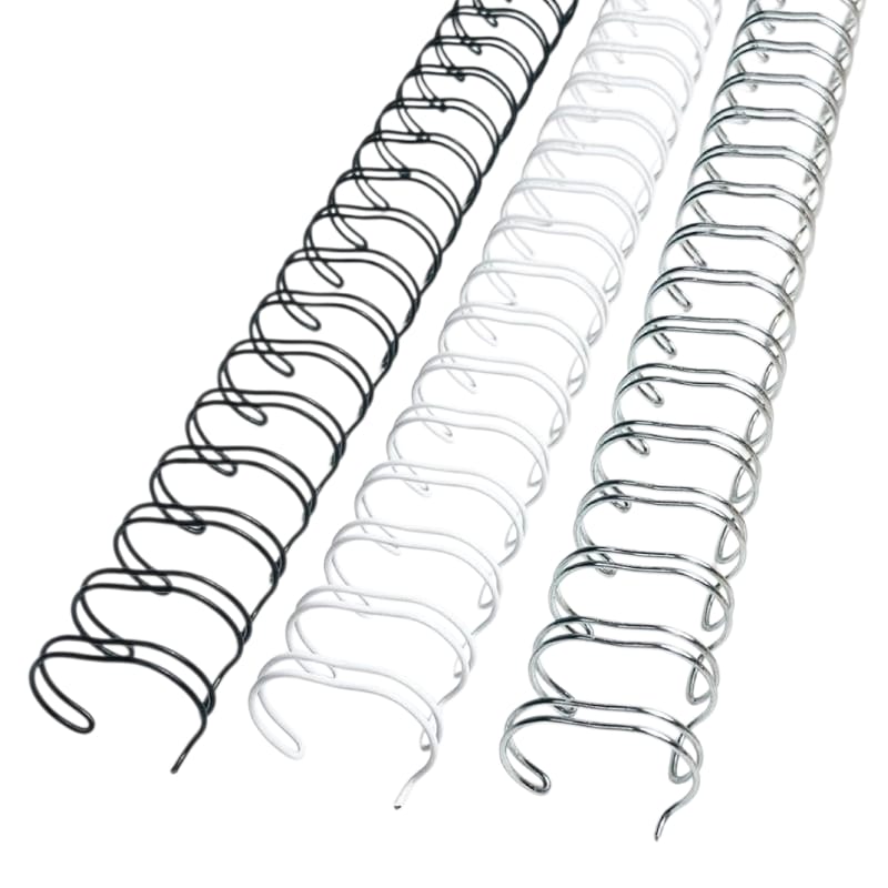 ESPIRAL DOBLE ALAMBRE 31,8mm (1-1/4"- PASO 2:1) - Pack x25