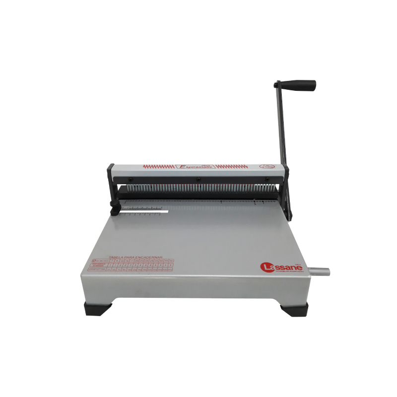 PERFORADORA ESPIRAL LASSANE ESPIRAMATIC OFICIO 36cm