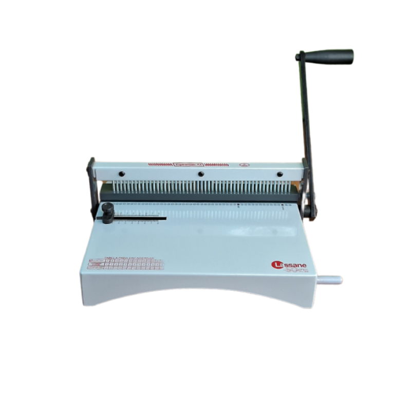 PERFORADORA ESPIRAL LASSANE ESPIRAMATIC A4