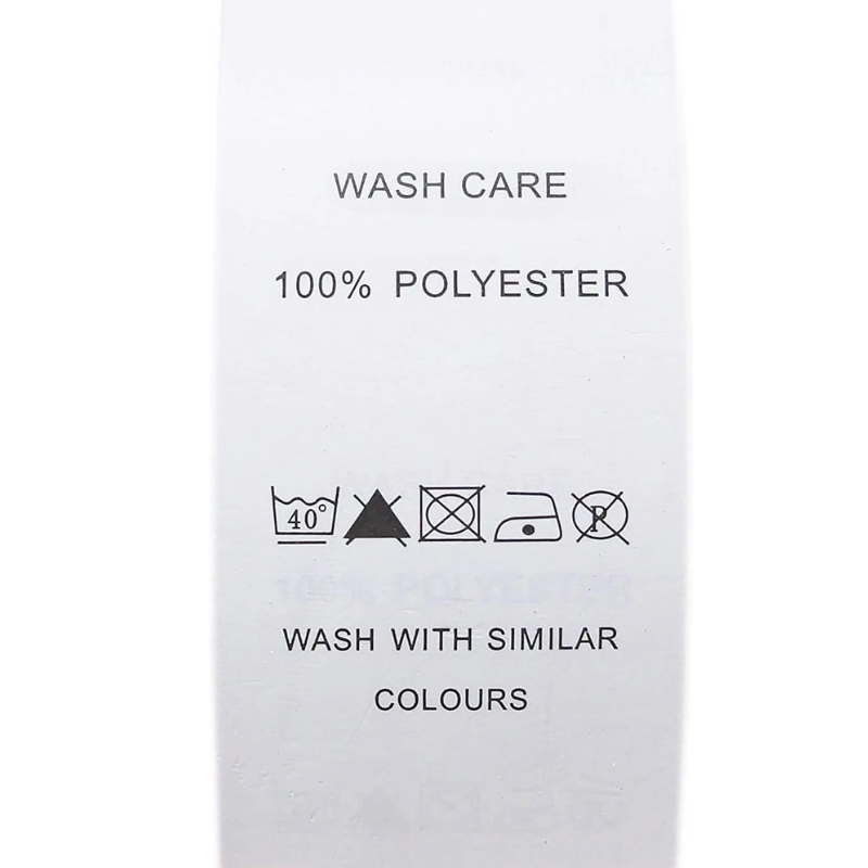 ETIQUETAS WASH CARE LABEL 25mmx200m