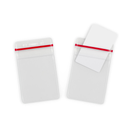 FUNDA VERTICAL DE VINILO CON CIERRE ZIP
