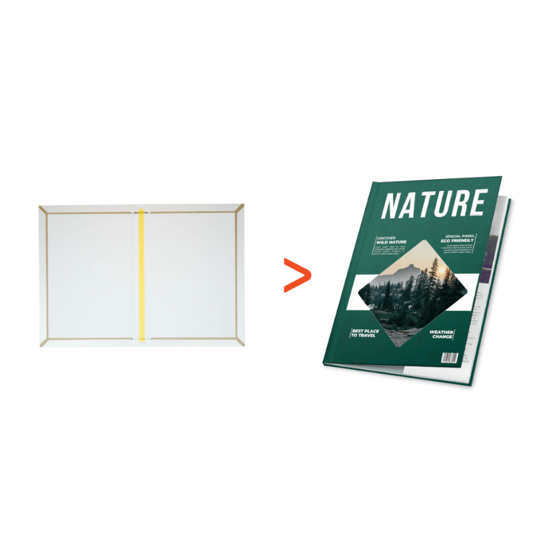 CASEPLANO / HARDCOVER BASIC RINGBINDER A4 25MM