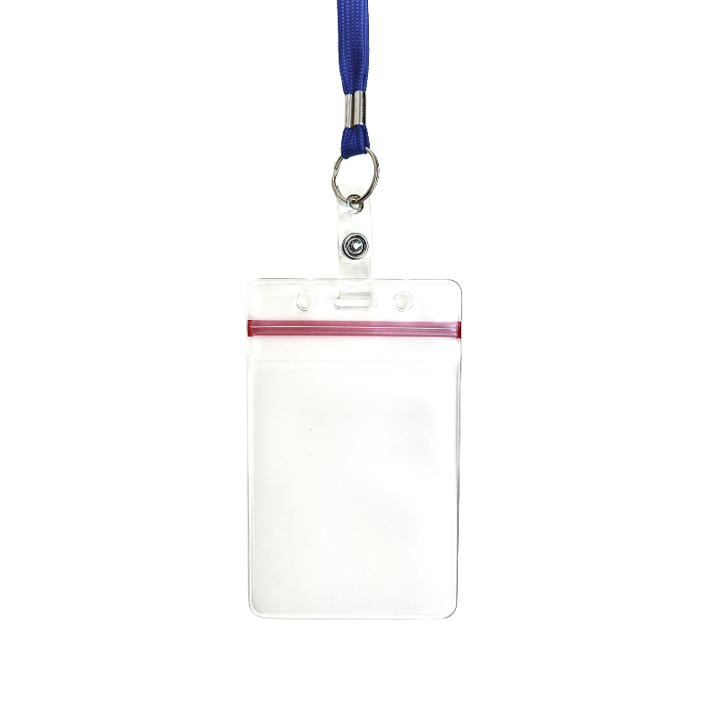 CORDÓN PLANO PARA COLGAR ID / BROCHE METÁLICO