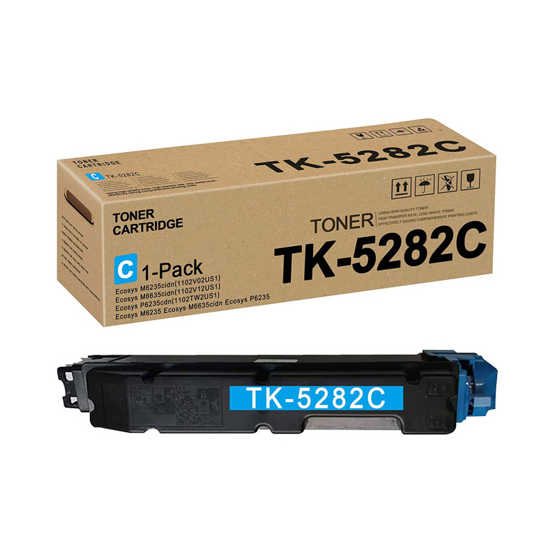 TONER KYOCERA TK5282 M6235 P6235 6635 CYAN - 11.000 copias