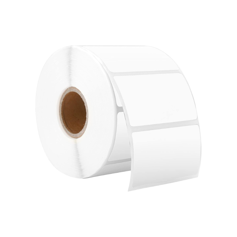 ETIQUETAS BOPP 80x50mm x1000 unidades - Buje 25mm