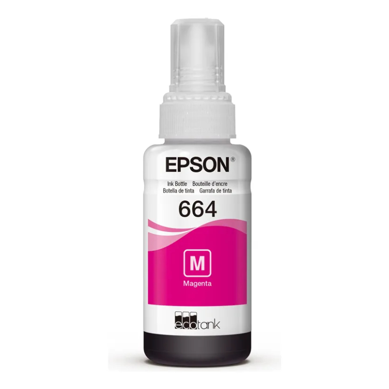 BOTELLA DE TINTA EPSON 664 MAGENTA
