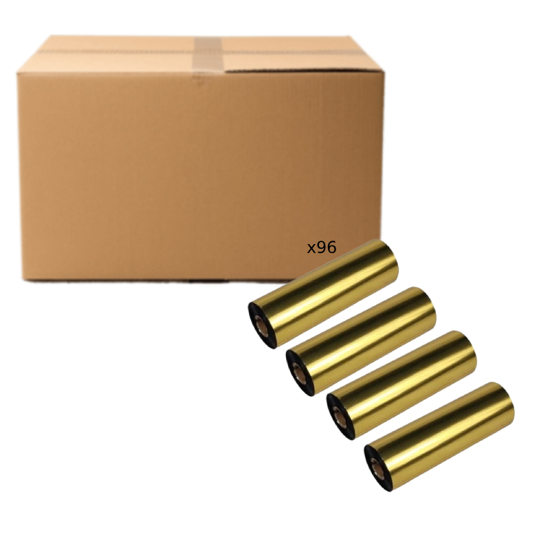 RIBBON MEZCLA 110mm x 74m K115 OUT - 1/2" (con muesca) x96 unidades