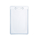 FUNDA VERTICAL TRANSPARENTE PARA TARJETAS 7,5 x 10,5cm