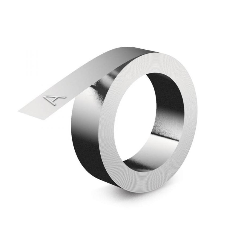 CINTA COMPATIBLE ACERO INOXIDABLE 12mm x 6,40m PARA EMBOZADO