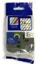 CINTA COMPATIBLE CTZ2-151 24mm x 8mts NEGRO / TRANSPARENTE