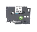CINTA COMPATIBLE CTZ2-221 9mm x 8mts NEGRO / BLANCO