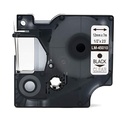CINTA COMPATIBLE DM1 45010 12mm x 7m Negro/Transparente