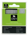CINTA COMPATIBLE DM1 45020 12mm x 7m Blanco/Transparente