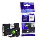 CINTA COMPATIBLE EXTRA FUERTE CTZ2-S251 24mm x 8m NEGRO/BLANCO