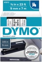 CINTA DYMO D1 41913 9mm x 7m NEGRO/BLANCO
