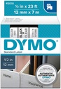 CINTA DYMO D1 45010 12mm x 7m NEGRO/TRANSPARENTE