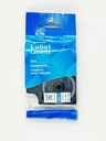 CINTA TEXTIL COMPATIBLE DM1 16960 12mmx2m AZUL/BLANCO