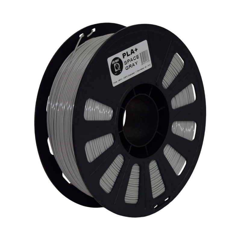 FILAMENTO IIID MAX 3D PLA+ (1,75mm) - GRIS ESPACIAL
