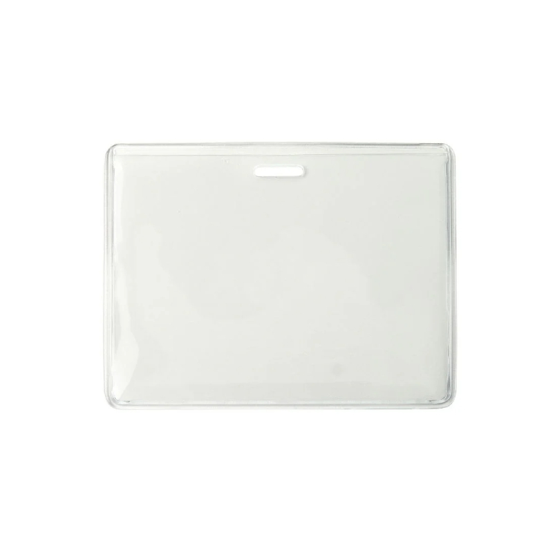 FUNDA HORIZONTAL TRANSPARENTE DOBLE SLOT CR-80