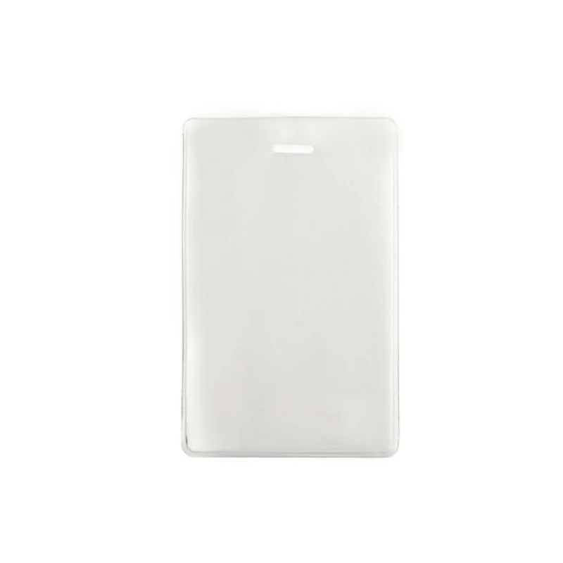 FUNDA VERTICAL TRANSPARENTE DOBLE SLOT CR-80