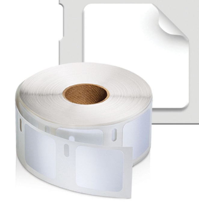 ROLLO ETIQUETAS COMPATIBLES CLW30332 25mm x 25mm x 750pcs