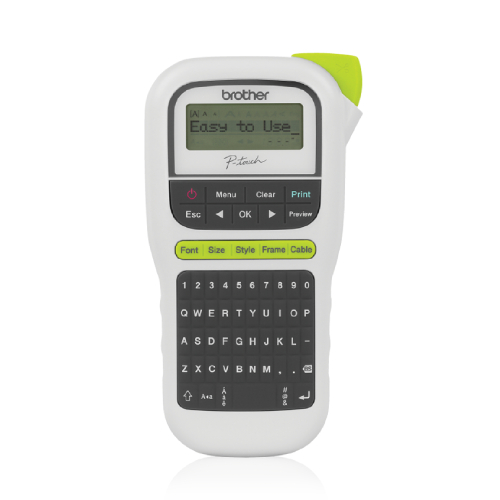 ROTULADORA BROTHER PORTABLE BLANCA PTH110