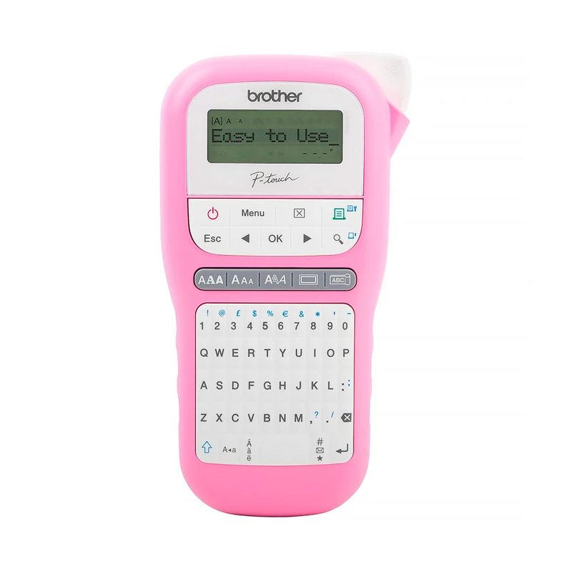 ROTULADORA BROTHER PORTABLE ROSADA PTH110PK