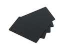 TARJETA PVC-U ALIMENTARIA NEGRO MATE x100
