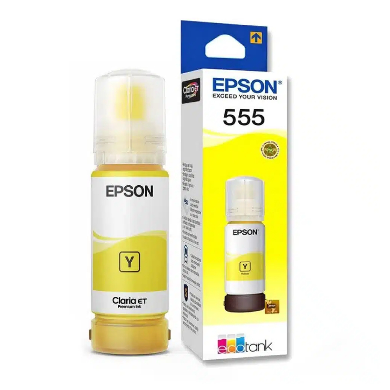 TINTA EPSON T555420 AMARILLO PARA SISTEMA CONTINUO