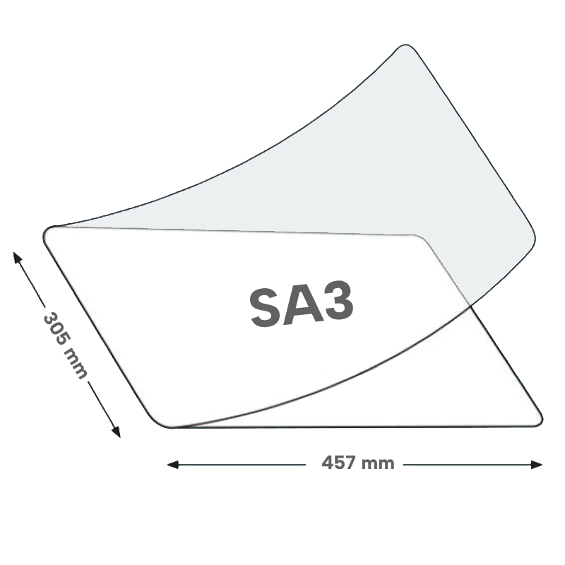 POUCH SA3 305x457mm x100 unidades