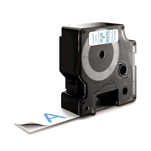 [70014DM153714] CINTA COMPATIBLE DM1 53714 24mm x 7m Azul/Blanco
