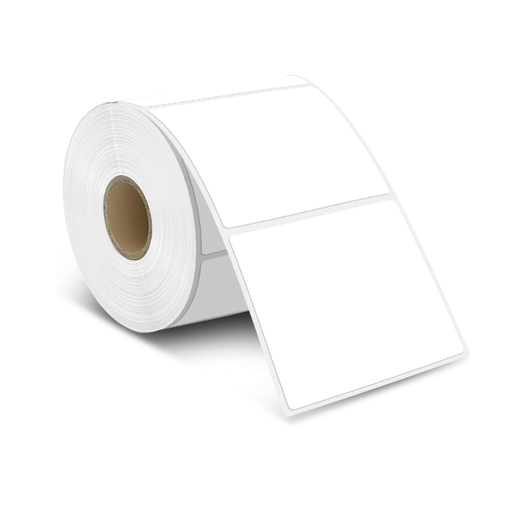 [EOPP100100] ETIQUETAS BOPP 100x100mm x 500 unidades - Buje 25mm