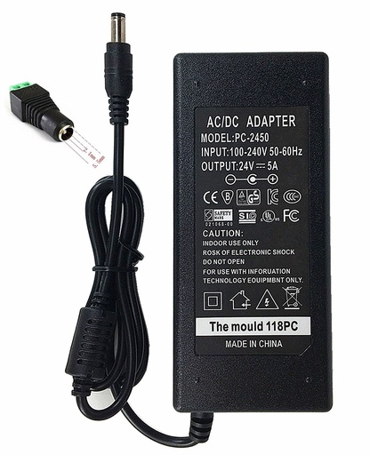 [MP24V5A] FUENTE DE PODER 100V-240V COMPATIBLE CON RIO y NEO