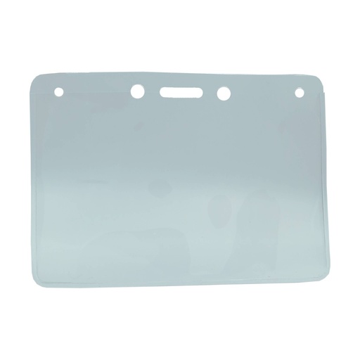 [ID304] FUNDA HORIZONTAL TRANSPARENTE PARA TARJETAS CR-80