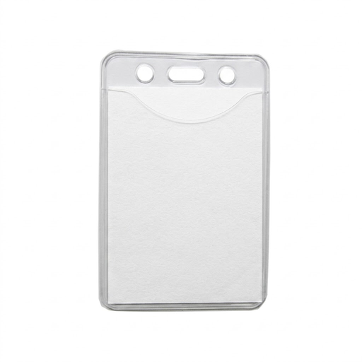 [ID1815-500] FUNDA VERTICAL TRANSPARENTE PARA TARJETAS CR-80
