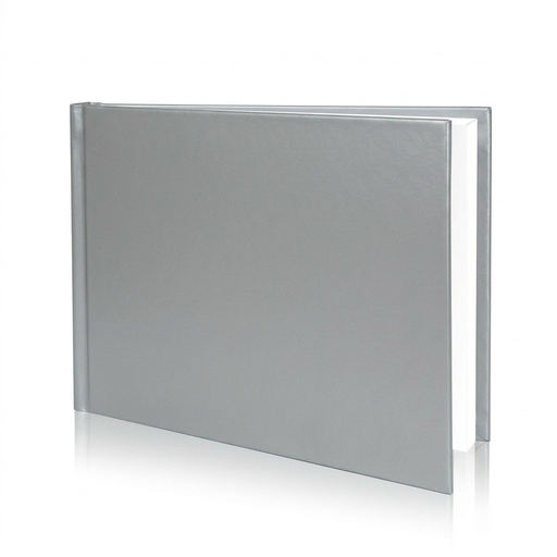 [WFRFUJGAM08] PRO PHOTOBOOK A4 LAND 5MM PLATEADA LAB