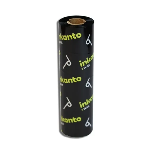 [RC1107413NOUT] RIBBON CERA 110mm x 74m x 13mm - NEGRO OUT con muesca