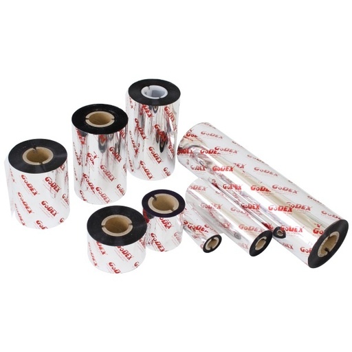 [GDXGR4004] RIBBON GoDEX MEZCLA 110mm x 110m x 12,7mm - NEGRO