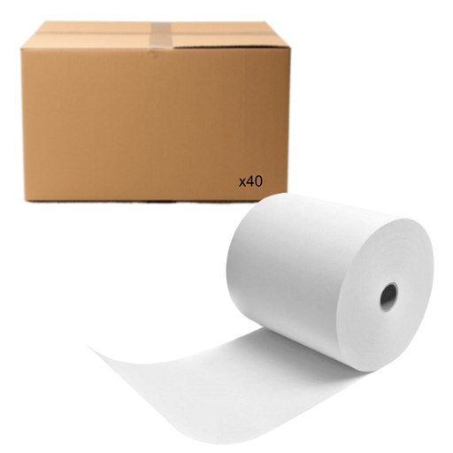 [10100207980x40] ROLLO PAPEL TÉRMICO 79mm x80m IMPRESORA DE TICKETS Pack x40