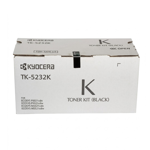 [1T02R90USV] TONER KYOCERA TK5232K NEGRO M5521 P5021- 2600 copias