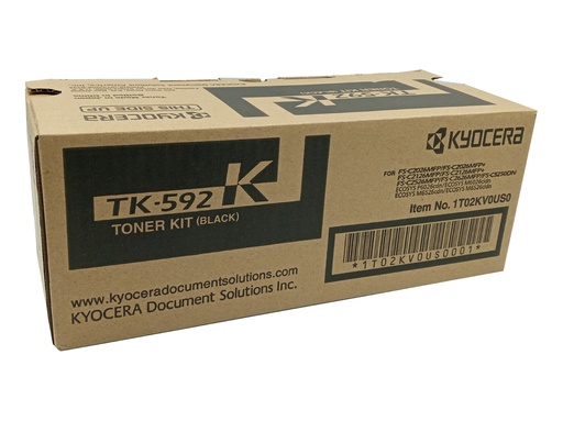 [1T02KV0US0] TONER KYOCERA TK592K FS-C2026 FS-C2126 NEGRO - 5.000 copias