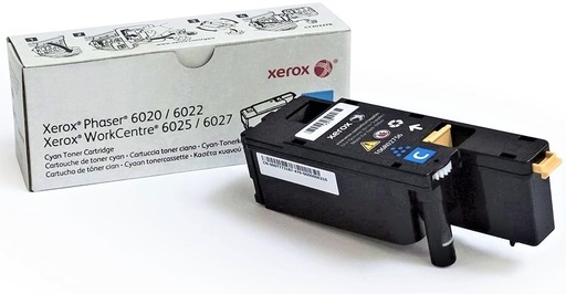 [X106R02760] TONER XEROX PHASER 6022 / 6027 CYAN