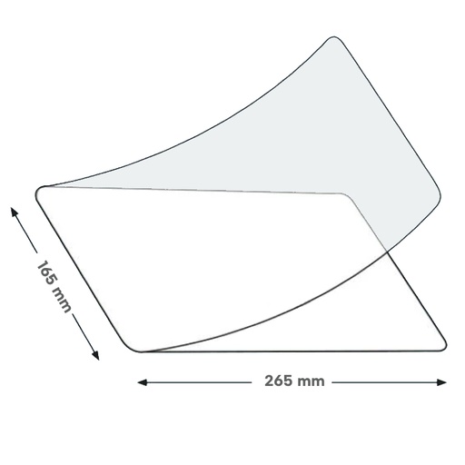 POUCH 265x165mm x100 unidades