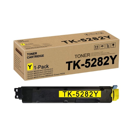 [YELTK5282] TONER KYOCERA TK5282 M6235 P6235 6635 AMARILLO - 11.000 copias
