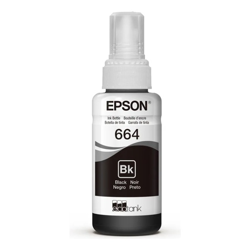 [T664120-AL] BOTELLA DE TINTA EPSON 664 NEGRO 