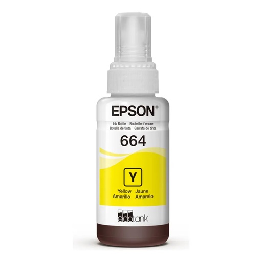 [T664420-AL] BOTELLA DE TINTA EPSON 664 AMARILLO